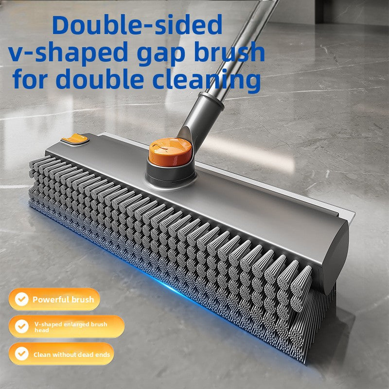 Floor Scrub Brush with Long Handle