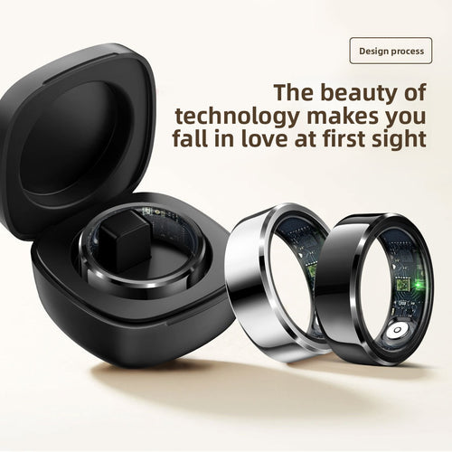 R6 Smart Ring with Health Tracking and Bluetooth