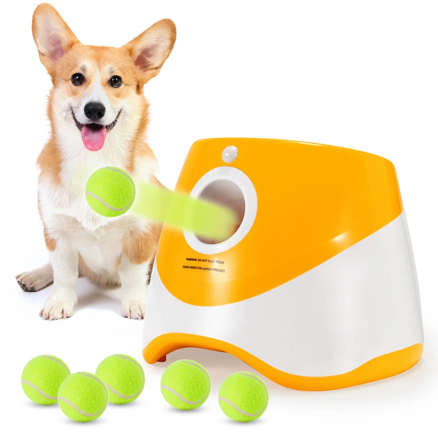 Ball throwing machine