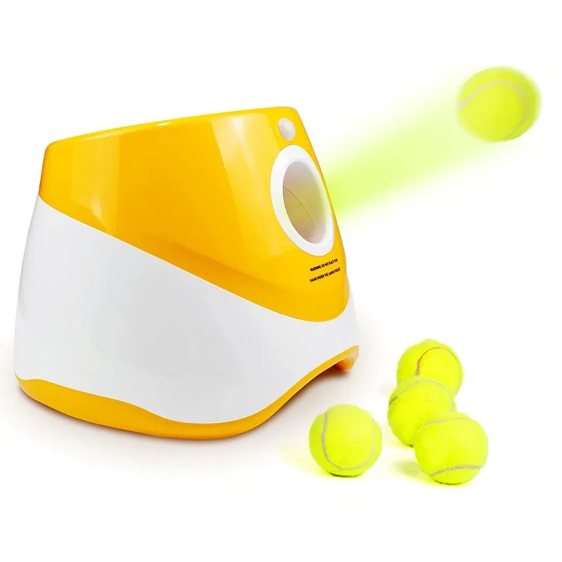 Ball throwing machine